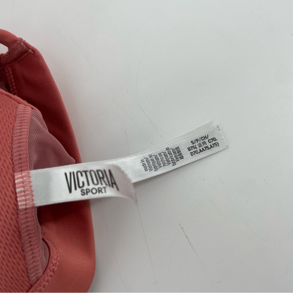 Victoria’s Secret Sport Coral Pink Sports Bra S - Picture 4 of 4